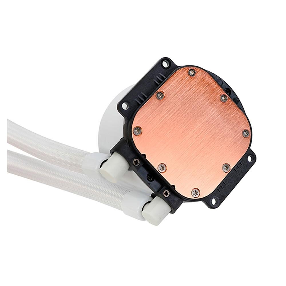Water Cooler Rise Mode Aura Frost Pro, ARGB, 240mm, AMD/Intel, Branco - RM-WCZ-06-ARGB