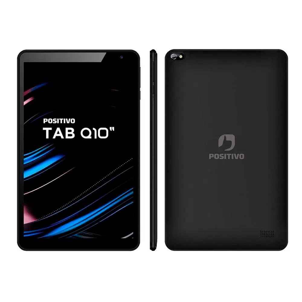 Tablet Positivo Tab Q10, 64GB, Tela de 10.1 LCD, Android 11 Go, Preto - T2050C Tablet Positivo Tab Q10, 64GB, Tela de 10.1 LCD, Android 11 Go, Preto - T2050C