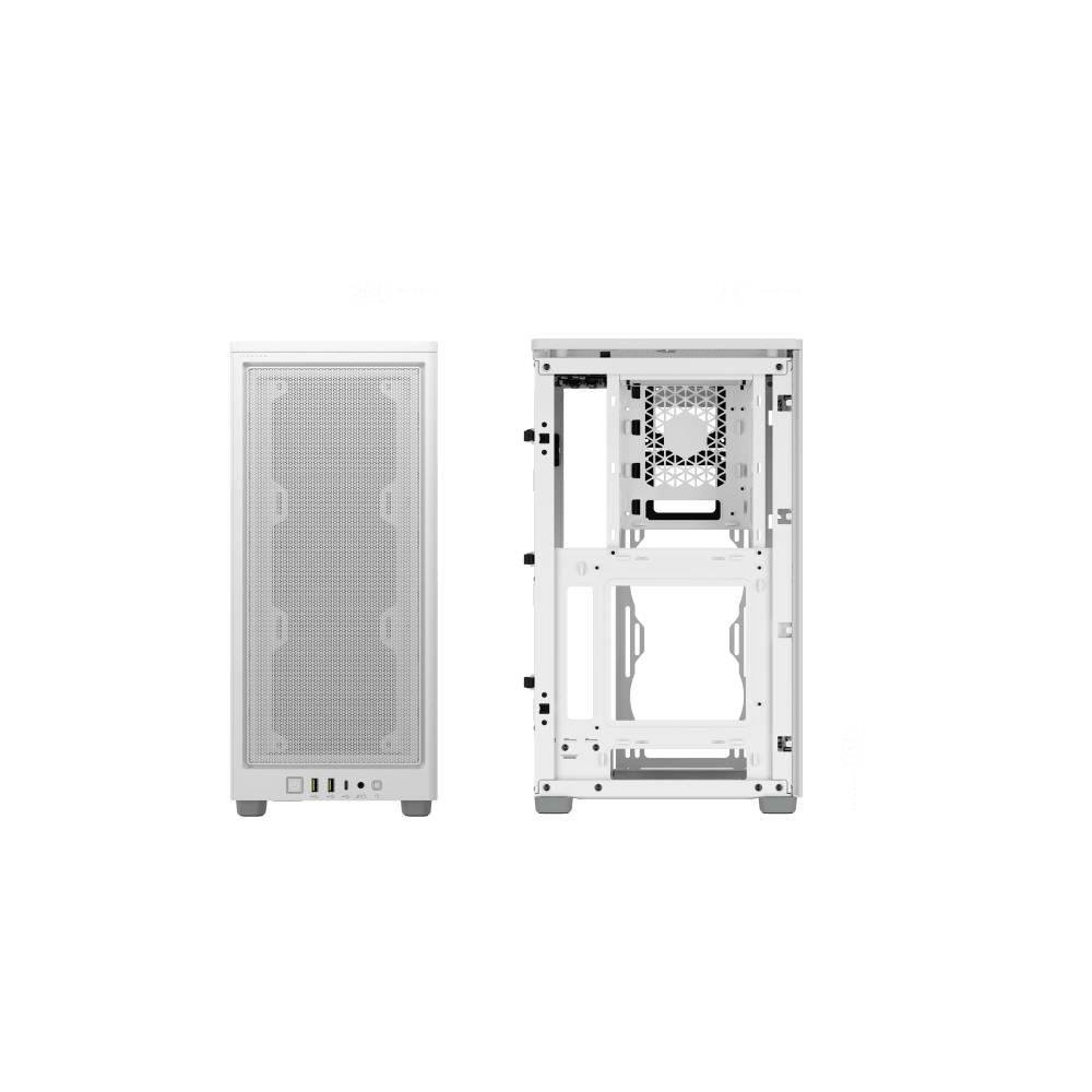 Gabinete Gamer Corsair 2000D Airflow, Mini-ITX, Sem FANs, Branco - CC-9011245-WW