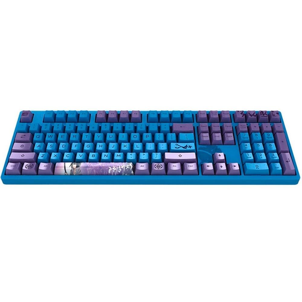 Teclado Mecânico Gamer Akko Naruto Sasuke 3108V2, Switch Akko Pink