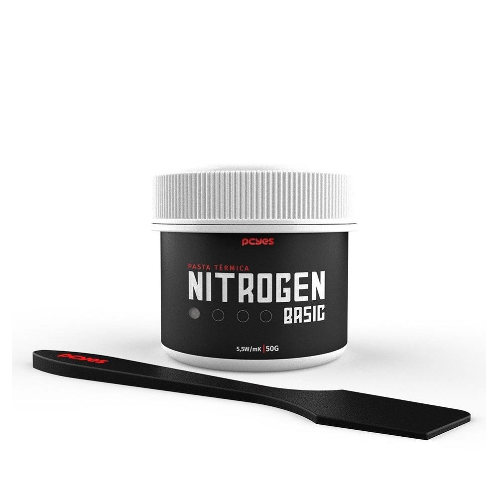 Pasta Térmica PCYES Nitrogen Basic, 5.5W, 50g, Cinza - PCYNB5055