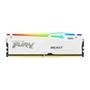 Memória RAM Kingston Fury Beast, RGB, 32GB, 5200MHz, DDR5, CL36, Branco - KF552C36BWEA-32