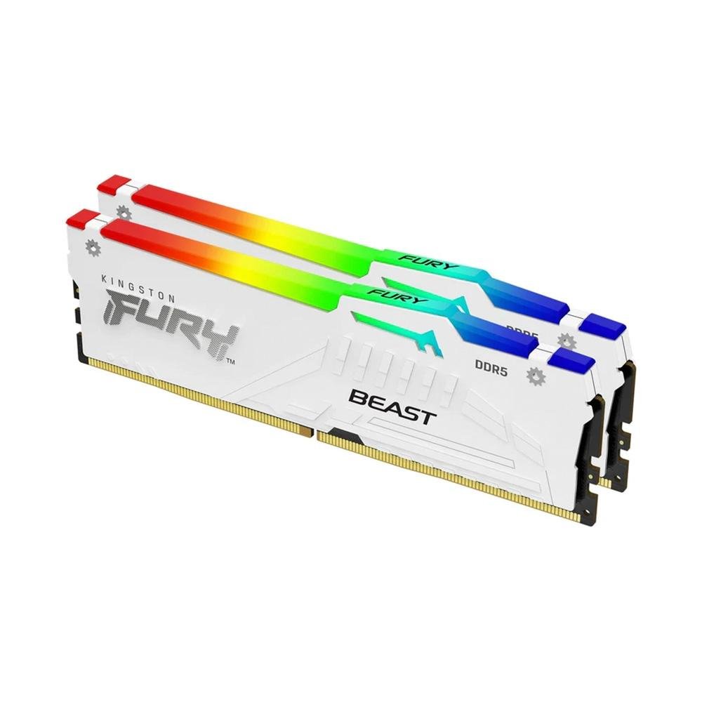 Kingston FURY Beast RGB 64GB PCメモリ DDR5 Memória Kingston Fury Beast, RGB, 64GB | KaBuM!