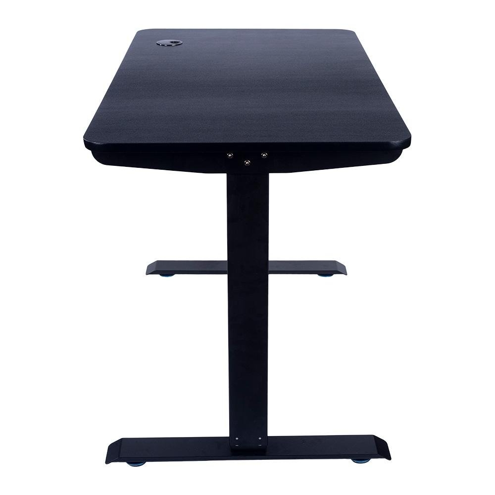 Mesa Office KABUM! TECH DT900, Preta com Regulagem de Altura Automática, Memorização 4 Usuários, Anti Esmagamento - KTDT900PT