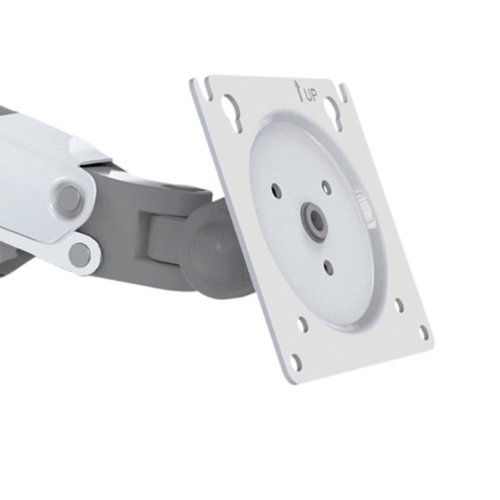 Suporte de Mesa Articulado para Monitor de 17" a 35" ELG, com Pistão a Gás, Branco - F80W