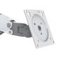 Suporte de Mesa Articulado para Monitor de 17" a 35" ELG, com Pistão a Gás, Branco - F80W