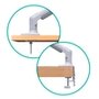 Suporte de Mesa Articulado para Monitor de 17" a 35" ELG, com Pistão a Gás, Branco - F80W