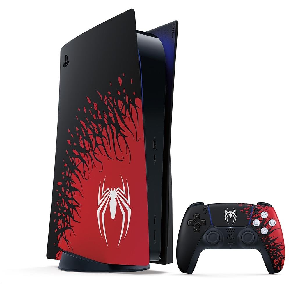 Console Playstation 5 Sony, SSD 825GB, Marvel's Spider-Man 2 Limited Edition - CFI-1214AZ2X Console Playstation 5 Sony, SSD 825GB, Marvel's Spider-Man 2 Limited Edition - CFI-1214AZ2X