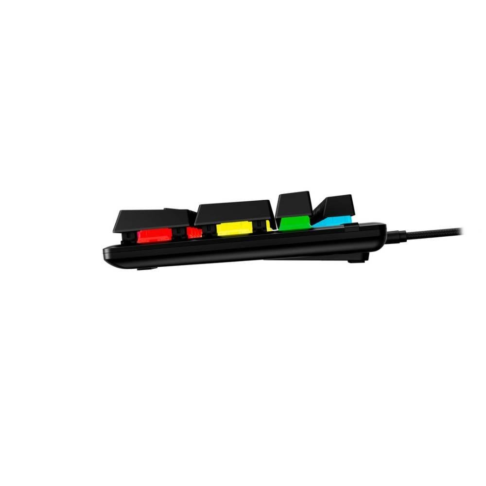 Teclado Mecânico Gamer HyperX Alloy Origins PBT, RGB, Switch Blue, ABNT2 - 639N4AA#AC4