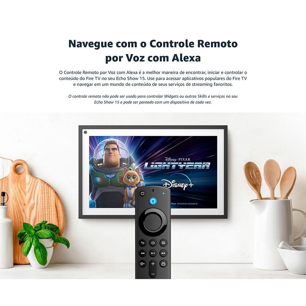 Echo Show 15 (5 Geração) Amazon | KaBuM!