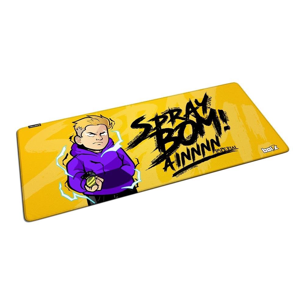 Mousepad Gamer Fallen Boltz Speed+ | KaBuM!