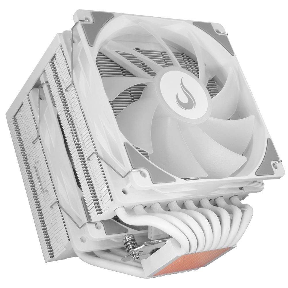Air Cooler Gamer Rise Mode Storm 8 White, AMD/Intel, 120mm, Branco - RM-ACST-W