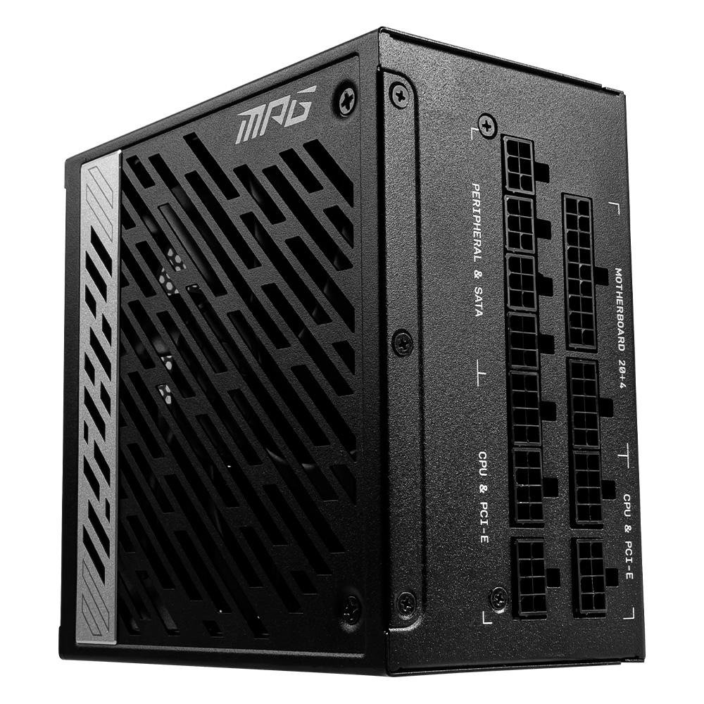 Fonte MSI MPG A1000GS Silent PCIE5 II, 1000W, 80 Plus Gold, Modular, PFC Ativo, Com Cabo, Preto - MPGA1000GSPCIE5IIS Fonte MSI MPG A1000GS Silent PCIE5 II, 1000W, 80 Plus Gold, Modular, PFC Ativo, Com Cabo, Preto - MPGA1000GSPCIE5IIS