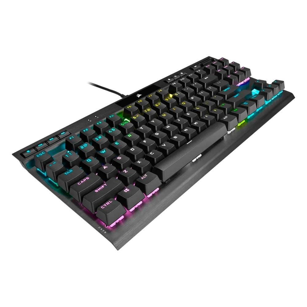 Teclado Mecânico Gamer Corsair K70 RGB | KaBuM!