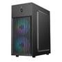 Gabinete Office Rise Mode X1 Black, Mini Tower, M-ATX, Sem FANs, Preto - RM-GA-OFX1-FB