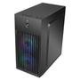 Gabinete Office Rise Mode X1 Black, Mini Tower, M-ATX, Sem FANs, Preto - RM-GA-OFX1-FB