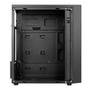 Gabinete Office Rise Mode X1 Black, Mini Tower, M-ATX, Sem FANs, Preto - RM-GA-OFX1-FB