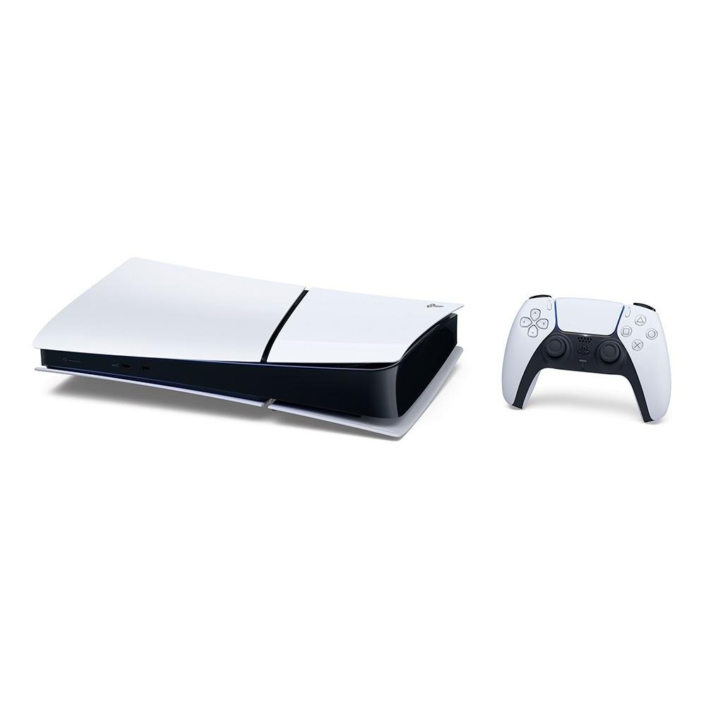 Console Playstation 5 Sony, Slim, SSD 1TB, Controle sem fio DualSense, Edição Digital, Branco - 1214B Console Playstation 5 Sony, Slim, SSD 1TB, Controle sem fio DualSense, Edição Digital, Branco - 1214B
