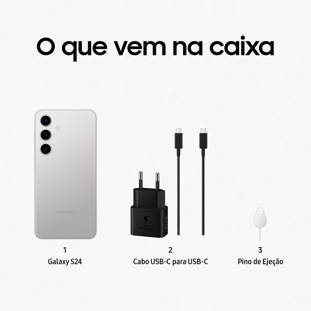 Smartphone Samsung Galaxy S24, 256GB | KaBuM!