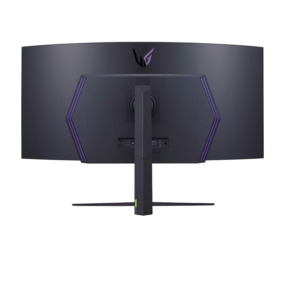Monitor Curvo Gamer LG UltraGear 45", 240Hz, WQHD, 0.03ms, DisplayPort e HDMI, AMD, FreeSync Premium, NVIDIA G-SYNC, HDR10 - 45GR95QE-B Monitor Curvo Gamer LG UltraGear 45", 240Hz, WQHD, 0.03ms, DisplayPort e HDMI, AMD, FreeSync Premium, NVIDIA G-SYNC, HDR10 - 45GR95QE-B