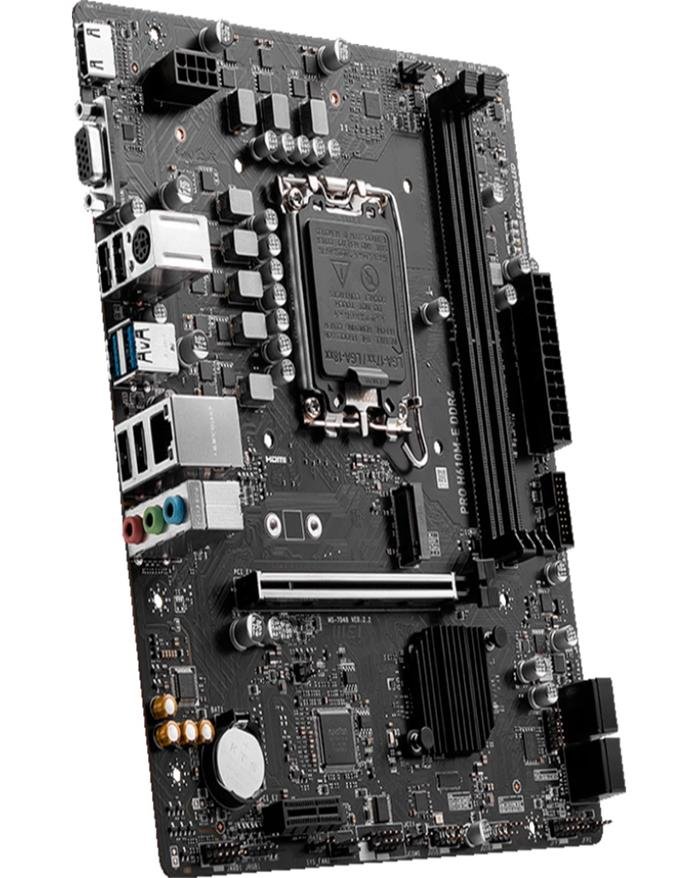 Placa-Mãe MSI Pro H610M-E DDR4, Intel LGA 1700, M-ATX, DDR4, Preto - PRO H610M-E DDR4