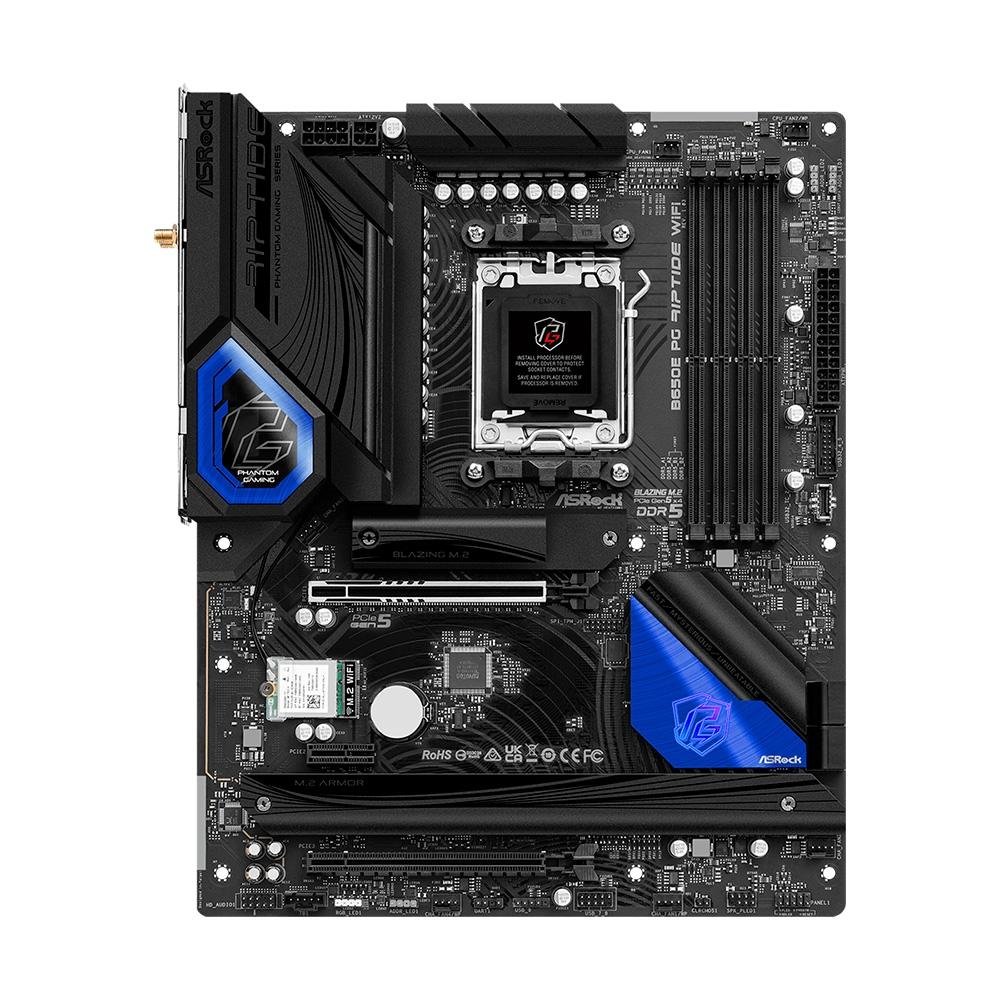 Placa Mãe ASRock B650E PG RIPTIDE WiFi | KaBuM!