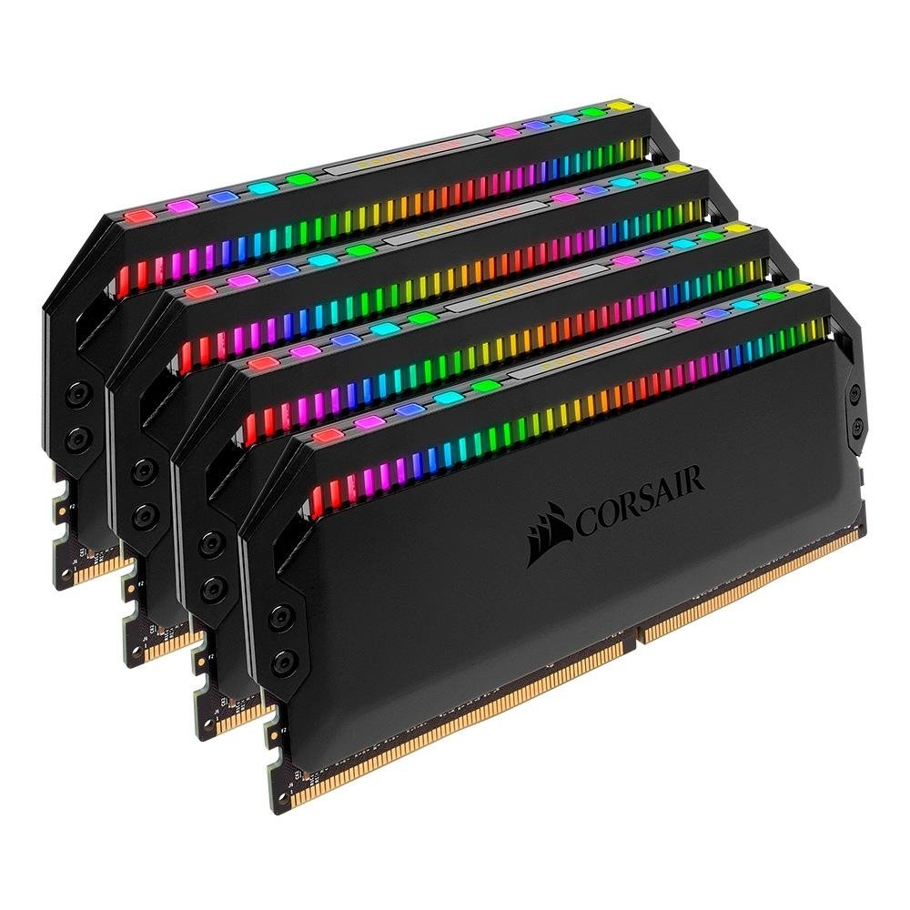 CORSAIRDOMINATORPLATINUM RGB DDR4 64GB❗️ Memória Corsair Dominator Platinum RGB | KaBuM!