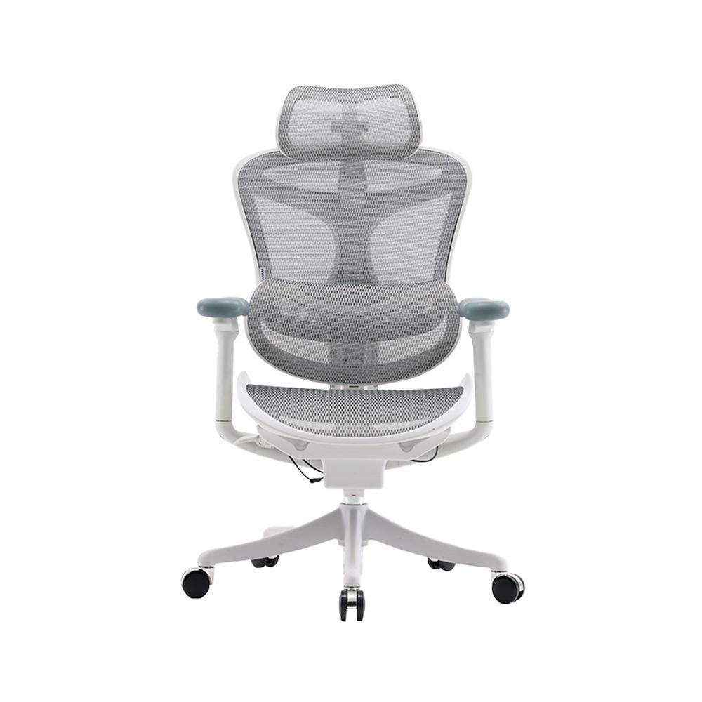 Cadeira de Escritório KABUM! essentials 800, Até 136kg, Tecido Respirável, Apoio de Braço 4D, Cinza - KECE800CZ