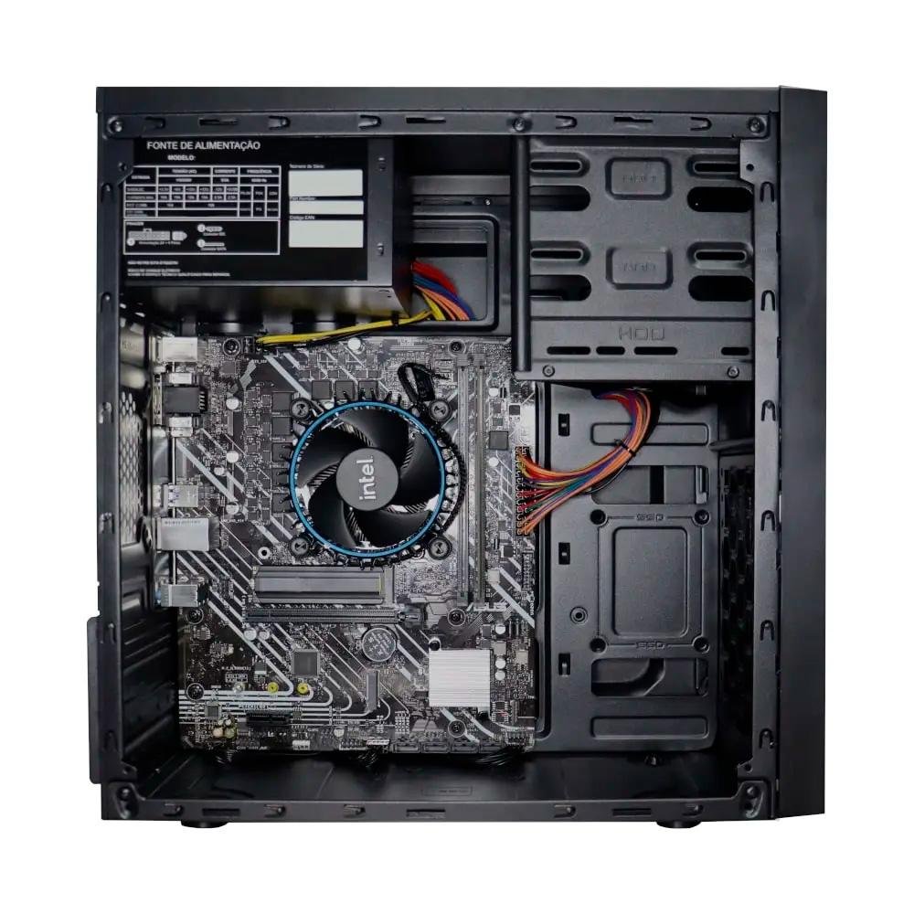 Computador NTC I3-12100, 8GB RAM, SSD 256 NVMe, Fonte 300W, Windows 11 Home - Ntc 4400 As win11Sl