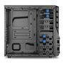 Gabinete Sharkoon Vaya II ECO Preto c/ Cooler Azul