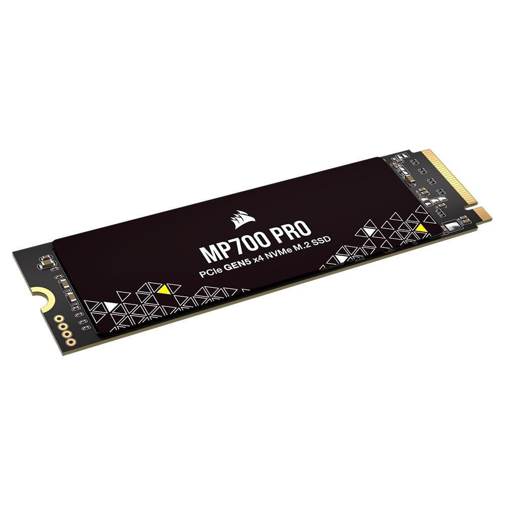 SSD Corsair MP700 Pro, 2TB, M.2 NVMe, Leitura 12400MB/s e Gravação 11800MB/s, Preto - CSSD-F2000GBMP700PNH