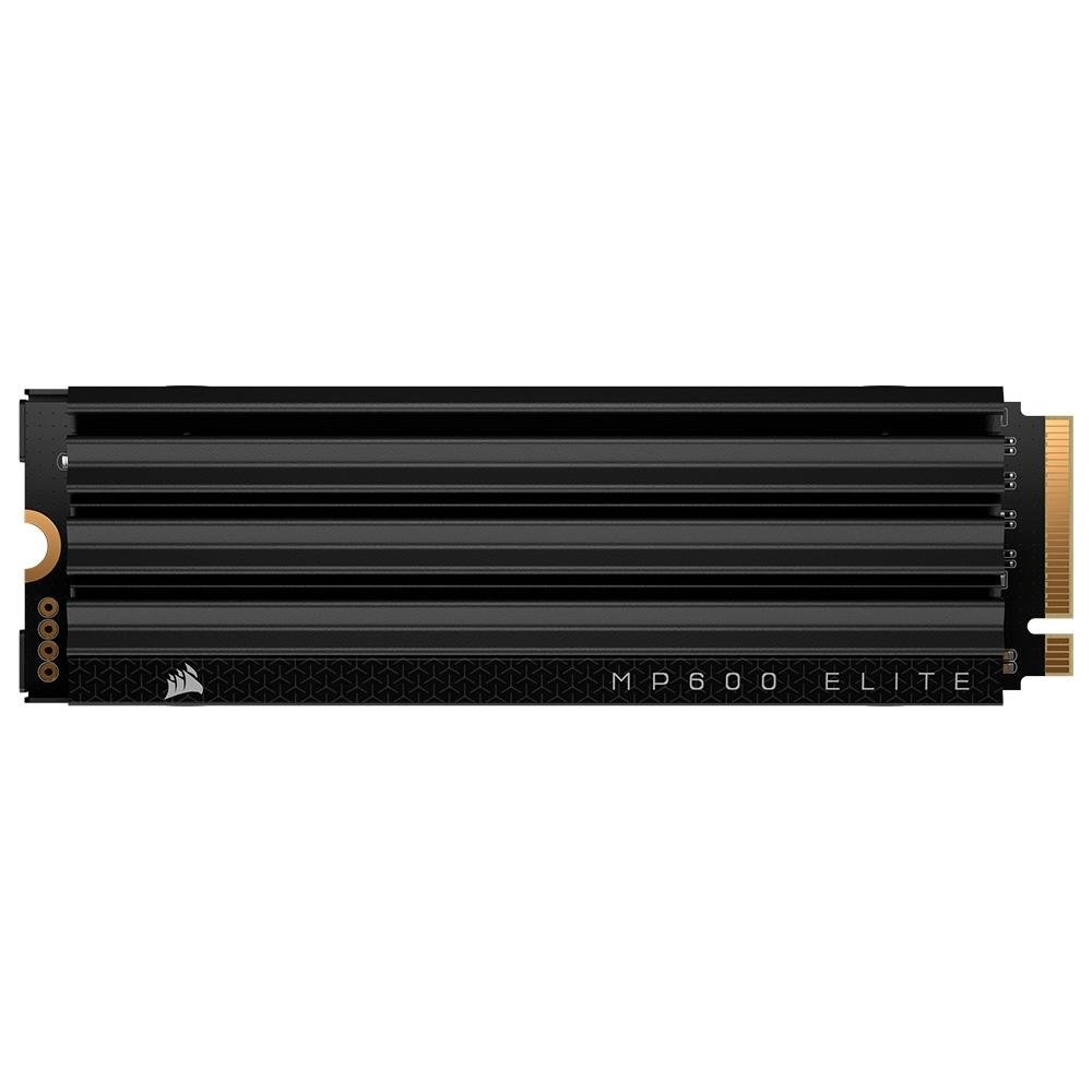 SSD Corsair MP600 Elite, 2TB, M.2 NVMe, Leitura 7000MB/s e Gravação 6500MB/s, Preto - CSSD-F2000GBMP600EHS