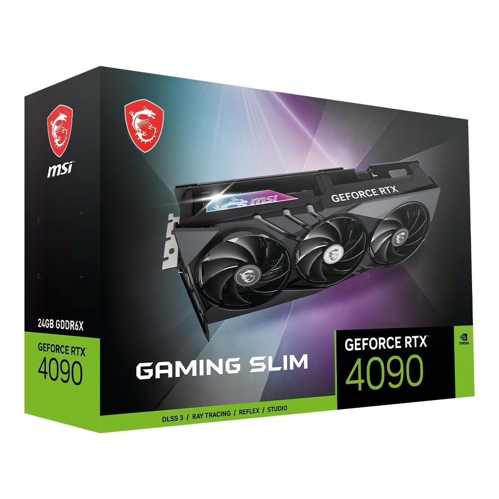 MSI GeForce RTX 4090 Gaming Slim ジャンク Placa de Vídeo RTX 4090 Gaming Slim | KaBuM!