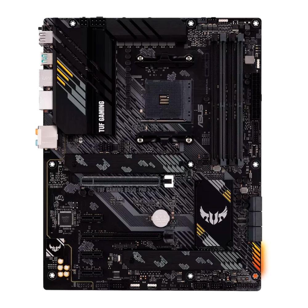 Placa-Mãe ASUS TUF Gaming B550-PRO, AMD AM4, ATX, DDR4, Preto - 90MB17R0-M0EAY0
