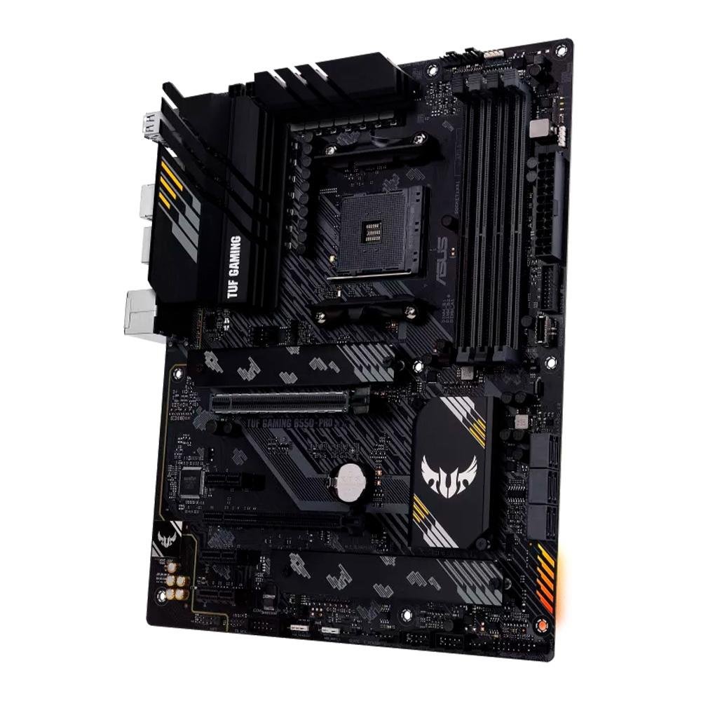 Placa-Mãe ASUS TUF Gaming B550-PRO, AMD AM4, ATX, DDR4, Preto - 90MB17R0-M0EAY0