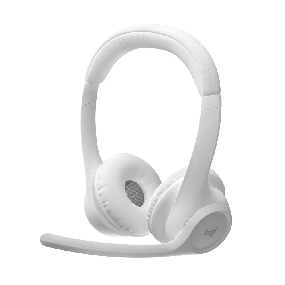 Headset Sem Fio Logitech Zone 300 Com Microfone com Cancelamento de Ruído, Conexão Bluetooth, Bateria Recarregável via USB-C, Branco- 981-001416 Headset Sem Fio Logitech Zone 300 Com Microfone com Cancelamento de Ruído, Conexão Bluetooth, Bateria Recarregável via USB-C, Branco- 981-001416