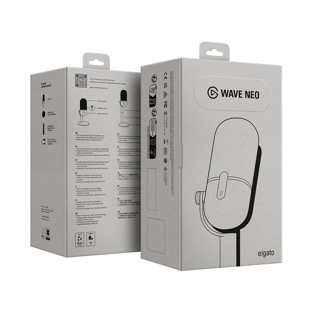 Microfone Condensador Elgato Wave Neo | kaBuM!