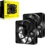 Kit com 2 Ventoinhas Corsair RS140 MAX, 140mm, Preto - CO-9050175-WW