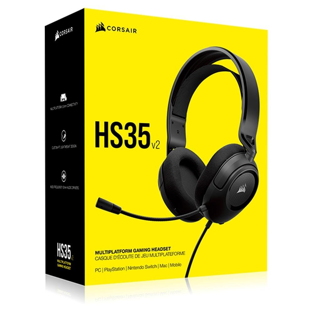 Headset Gamer Corsair HS35 V2 | KaBuM!