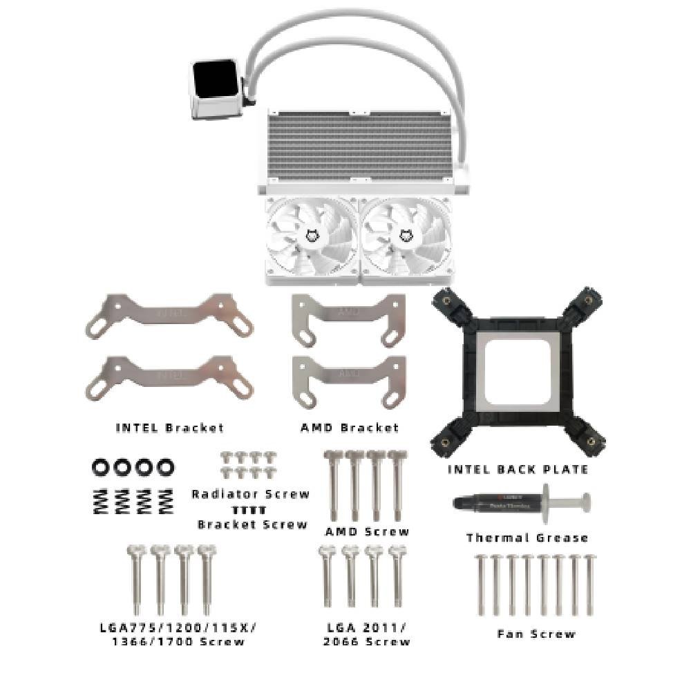 Water Cooler Husky Freezy, ARGB, 240mm