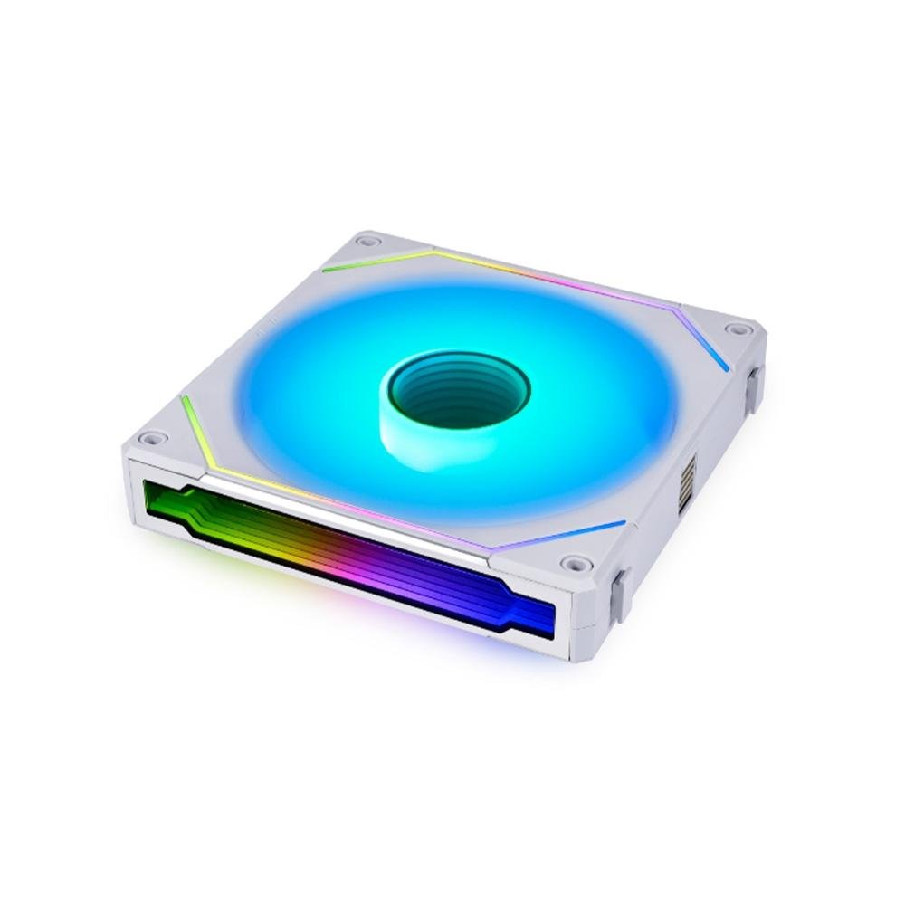 Ventoinha Lian Li UNI FAN SL-INF, 140mm, RGB, Branco - UF-SLIN140-1W