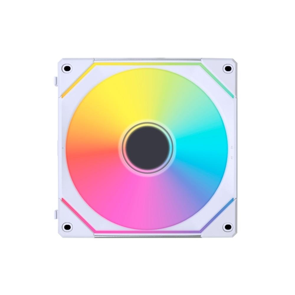 Ventoinha Lian Li UNI FAN SL-INF, 140mm, RGB, Branco - UF-SLIN140-1W