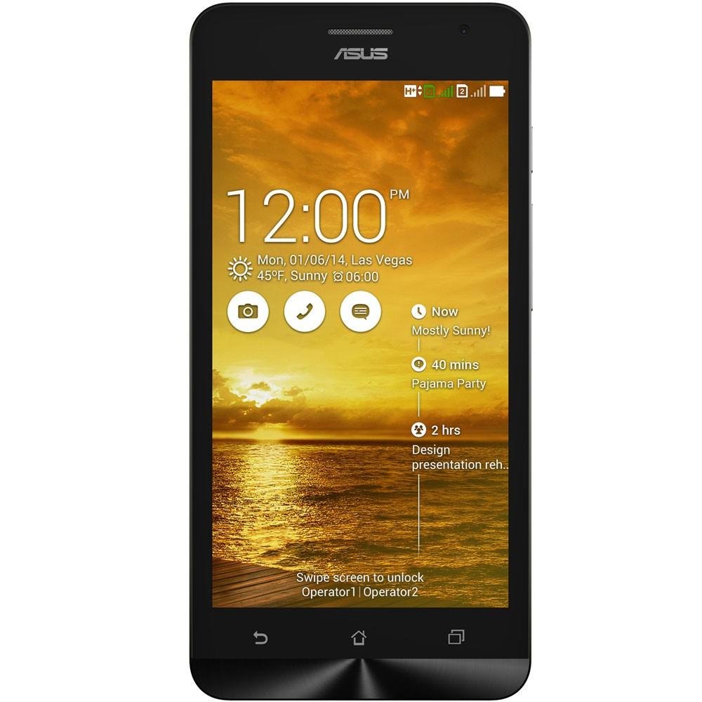 Smartphone Asus ZenFone 5 A501-1G457 c/ Intel Cover Trail Plus 1.6GHz, Android 4.3, Tela HD 5´, 16GB, Câmera 8MP, 3G, Dual Chip, Desbloqueado - Dourado