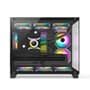 Gabinete Gamer Husky Dome 210, Mini Tower, M-ATX, Lateral e Frontal em Vidro, Sem FANs, Preto - HGN210PT