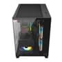 Gabinete Gamer Husky Dome 210, Mini Tower, M-ATX, Lateral e Frontal em Vidro, Sem FANs, Preto - HGN210PT