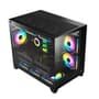 Gabinete Gamer Husky Dome 210, Mini Tower, M-ATX, Lateral e Frontal em Vidro, Sem FANs, Preto - HGN210PT