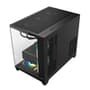 Gabinete Gamer Husky Dome 210, Mini Tower, M-ATX, Lateral e Frontal em Vidro, Sem FANs, Preto - HGN210PT