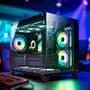 Gabinete Gamer Husky Dome 210, Mini Tower, M-ATX, Lateral e Frontal em Vidro, Sem FANs, Preto - HGN210PT