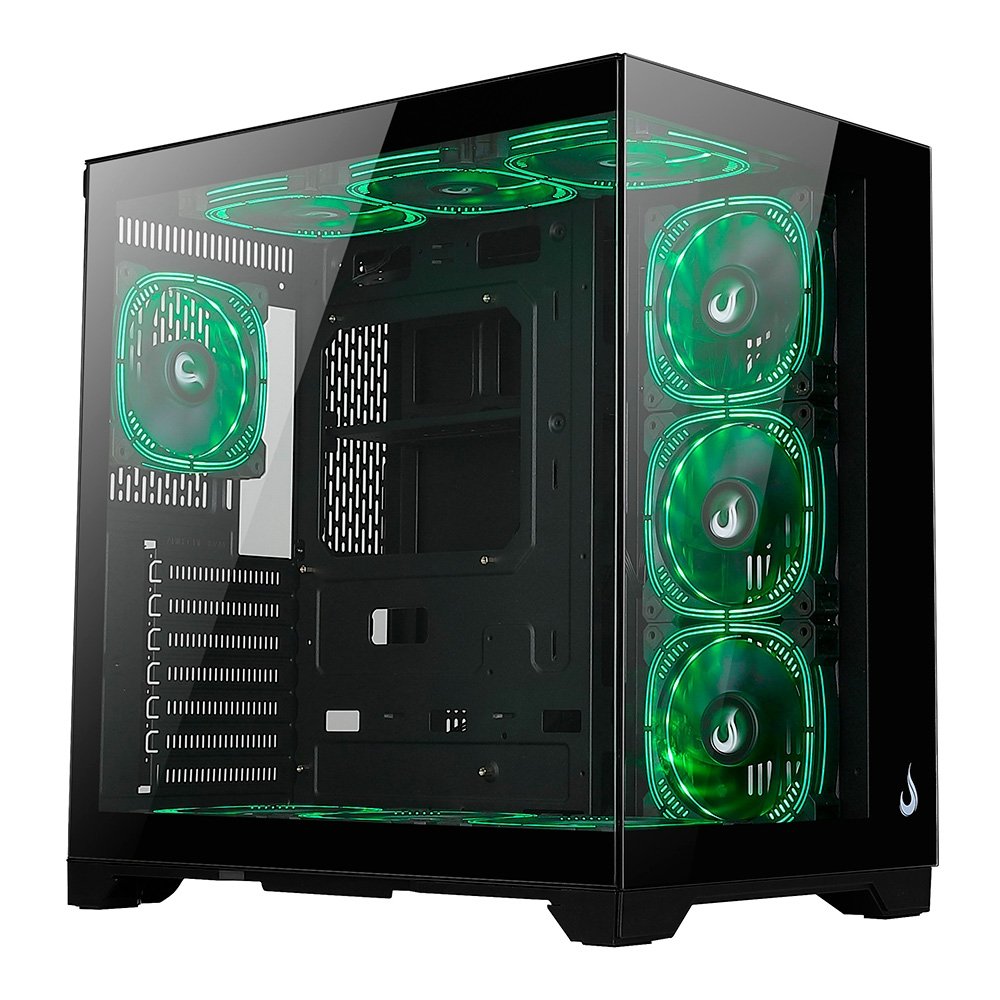 Gabinete Gamer Rise Mode Galaxy Glass | KaBuM!