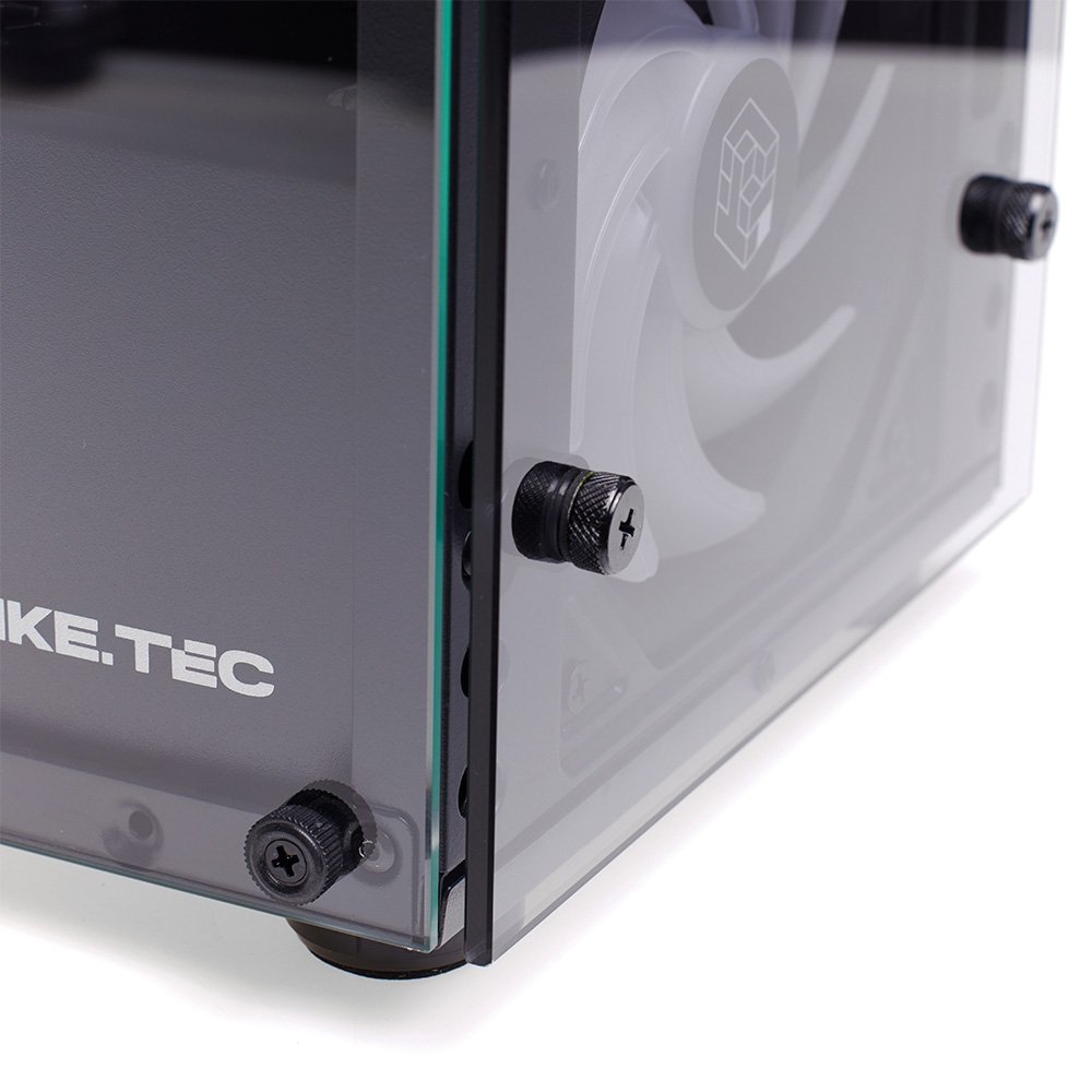 Gabinete Gamer Liketec Matrix V2, Mid Tower, Rainbow, ATX, Lateral e Frontal em Vidro Temperado, 3 Ventoinhas, Preto - MATRIX V2 Gabinete Gamer Liketec Matrix V2, Mid Tower, Rainbow, ATX, Lateral e Frontal em Vidro Temperado, 3 Ventoinhas, Preto - MATRIX V2
